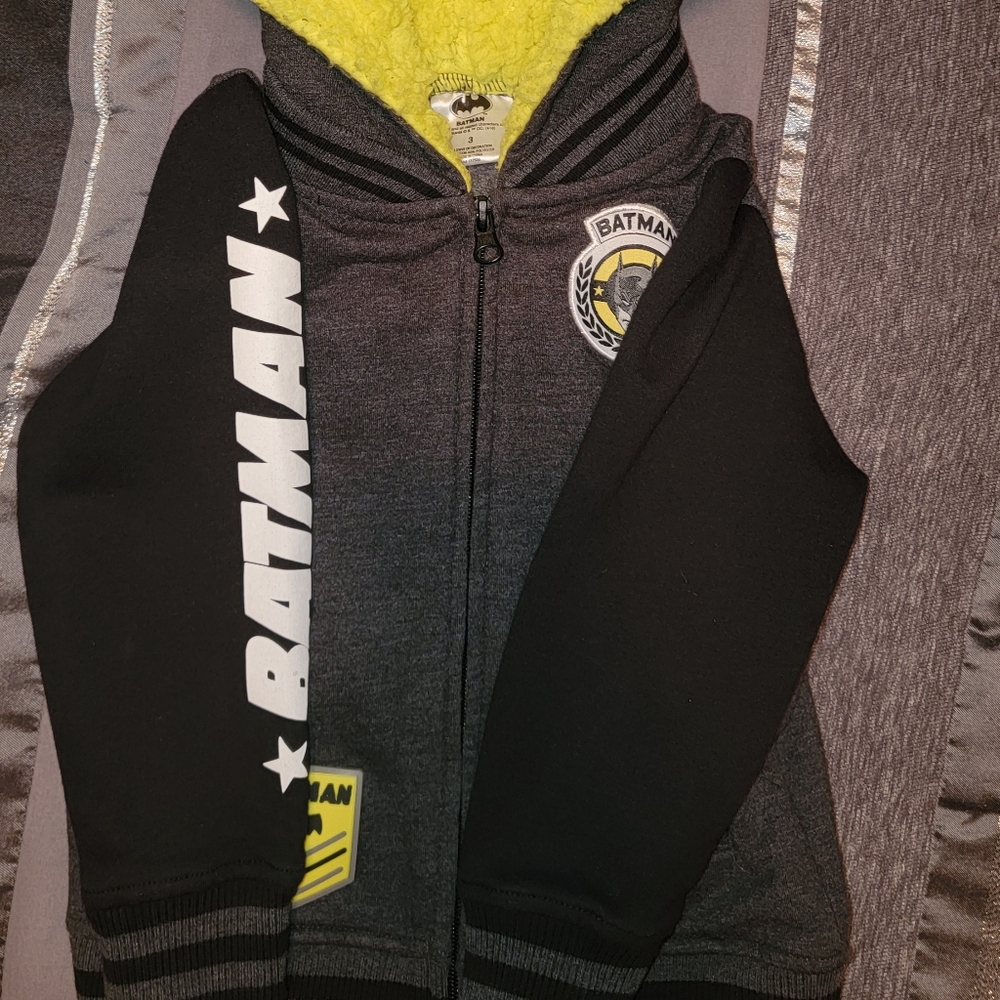 Toddler Batman Coat